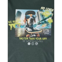 NAME IT T-shirt Voto Urban Chic Skatter Dog